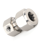 CHS-LK-001 ข้อต่อขันน็อต แรงดันสูง ข้อต่อขันน๊อตปิดปลาย 1 รู