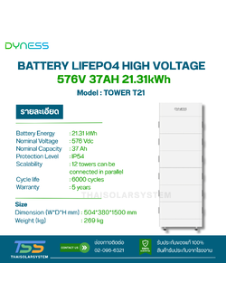 BATTERY 21.31kWh High Voltage DYNESS