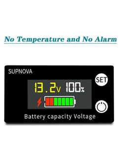 SUPNOVA วัดโวลต์ วัดแบตเตอร์รี่ โวลต์มิเตอร์จอสี