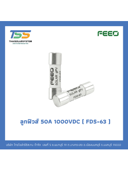 ลูกฟิวส์ FEEO DC Fuse 50A 1000V