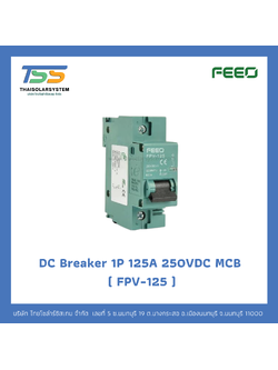 เบรกเกอร์ FEEO DC 125A 250V 1P