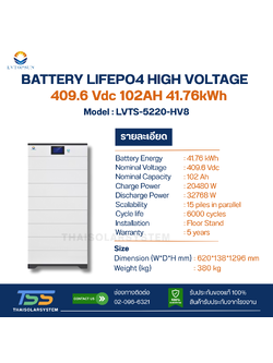BATTERY 41.76kWh High Voltage LVTOPSUN