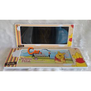 กรอบป้ายทะเบียนกันน้ำหมีพูห์ Pooh Balloon ชนิดหน้าสั้นหลังยาว (1 แพค บรรจุ 2 ชิ้น หน้า-หลัง) สินค้าลิขสิทธิ์แท้ ราคาพิเศษ New arrival!