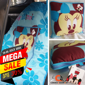 หมอนผ้าห่มมินนี่เมาส์ Blue ลิขสิทธิ์แท้ราคาพิเศษ New arrival!