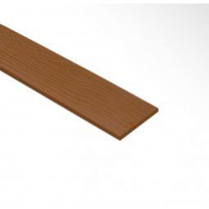 ไม้ฝา ตราเฌอร่า รุ่นขอบตรง ลายสัก สีไม้แดง