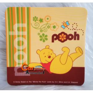 สติคเกอร์สูญญาศติดป้ายภาษีรถยนต์หมีพูห์ซีรี่ส์ 4 สินค้าลิขสิทธิ์