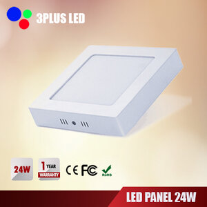 LED Downlight Panel 24W ติดลอย เหลี่ยม