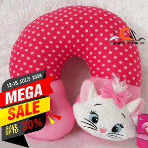 หมอนรองคอตัวยูแมวมารี Marie ลิขสิทธิ์แท้ราคาพิเศษ New arrival!