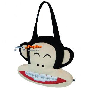 กระเป๋าสะพายหน้าพอลล์แฟรงค์ยิ้มดัดฟันใบใหญ่ Paul Frank ลิขสิทธิ์แท้ราคาพิเศษ