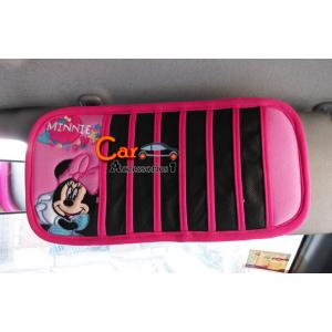 ที่ใส่ซีดีรัดติดบังแดดมินนี่เมาส์แฮปปี้ ลิขสิทธิ์แท้