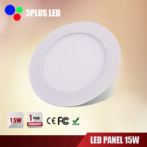 LED Downlight Panel 15W-กลม