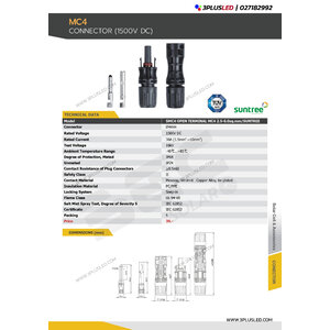 SMC4 Open terminal MC4 2.5-6.0sq.mm/Suntree