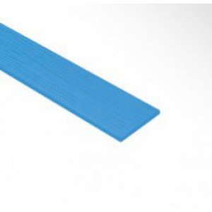 ไม้ฝา ตราเฌอร่า รุ่นขอบตรง ลายสัก สีฟ้าดุสิตา