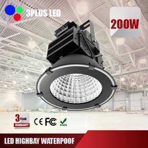 โคมไฟกันน้ำ LED High Bay IP65 200W