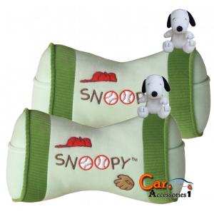 หมอนรองคอทรงกระดูก Snoopy สนูปปี้เบสบอล (1 แพค บรรจุ 2 ชิ้น) ลิขสิทธิ์แท้ แพคสุดท้าย!
