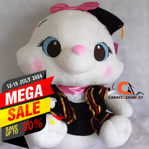 ตุ๊กตาแมวมารีรับปริญญา 20" ลิขสิทธิ์แท้ ราคาพิเศษ