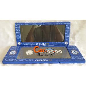 กรอบป้ายทะเบียนกันน้ำเชลซี Chelsea ชนิดหน้าสั้นหลังยาว (1 แพค บรรจุ 2 ชิ้น หน้า-หลัง) สินค้าลิขสิทธิ์แท้ ราคาพิเศษ New arrival! แพคสุดท้าย