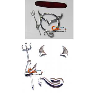 โลโก้เดวิลแต่งรถ (PVC 3D)