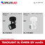 ไฟส่องเฉพาะจุด Track light SL ขั้ว G5.3 12V (ดำ/ขาว) *ราคาเฉพาะโคมไม่รวมหลอด