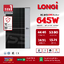 แผงโซล่าเซลล์ 645W Mono Half LONGi Hi-MoX10 (รับสินค้าหน้าร้านเท่านั้น)