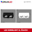 LED Downlight โคมไฟดาวน์ไลท์ SL ขั้ว AR111x2 32cm (ดำ/ขาว)
