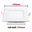 LED Downlight Panel 15W-กลม