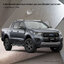 ผ้าคลุมรถกระบะ 4 ประตู Ford Ranger Wildtrak 2018 (เสาสั้นหลัง) ตรงรุ่น 100% พร้อมส่ง!