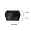 แบตเตอรี่ Deep Cycle GEL 100Ah 12V LUMIRA (ประกัน 2 ปี)