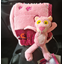 หุ้มเกียร์ออโ้ต้มีปุ่มข้างก&หุ้มเบรคมือพิงค์แพนเตอร์ Pink Panther ลิขสิทธิ์แท้