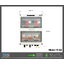 AC/DC combiner box - ATS backup load 5kW 1phase 2 string Model R-22