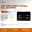 แบตเตอรี่ Deep Cycle GEL 100Ah 12V LUMIRA (ประกัน 2 ปี)