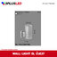 ไฟผนัง LED wall light SL ขนาด 6.3cm/9cm/10.8cm/14.5cm (สแตนเลส)