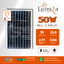 แผงโซล่าเซลล์ 50W Mono Lumira