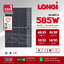 แผงโซล่าเซลล์ 580W Mono Half LONGi Hi-Mo7 2 Glass (รับสินค้าหน้าร้านเท่านั้น)