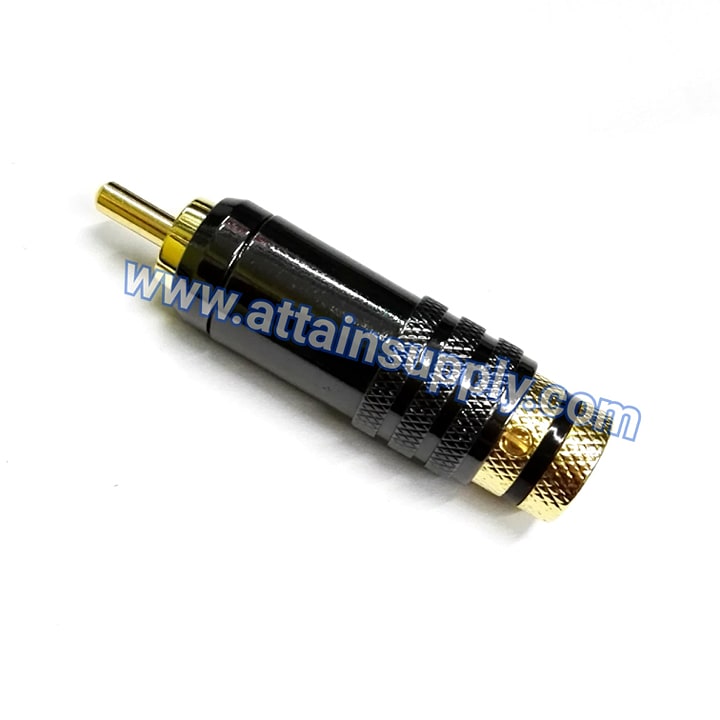P.RCA NUT 8MM./BLACK-B