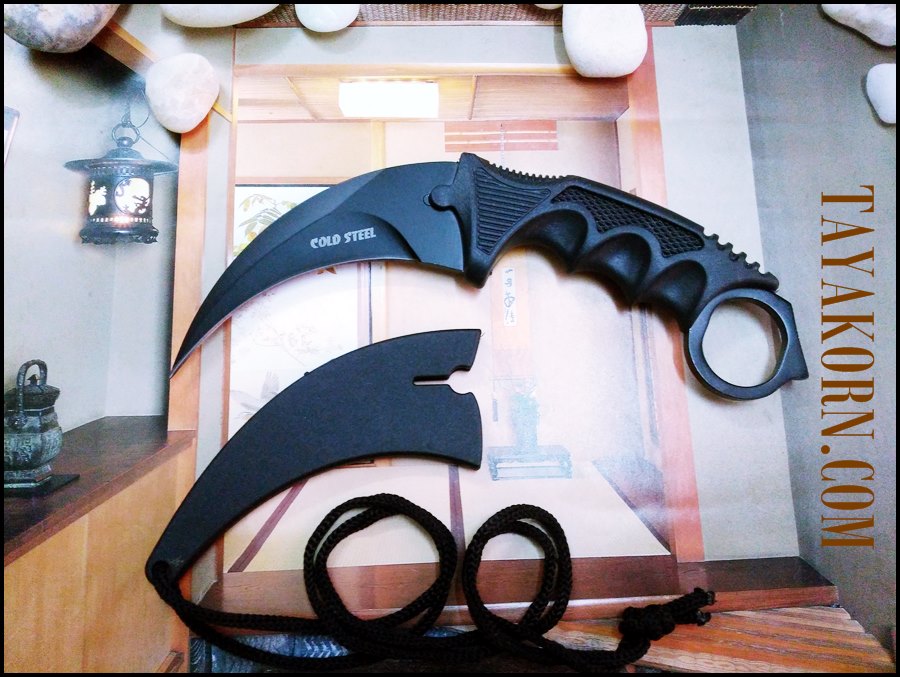 มีดคารัมบิตพายุทะเลทราย Desert Storm Karambit Knife