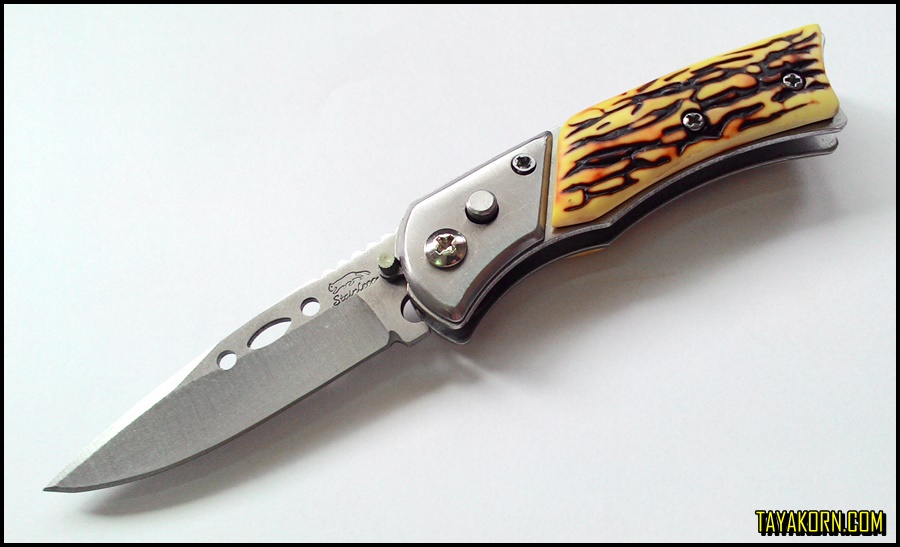 มีดพับมินิแมมมอธ Mini-Mammoth Folding Knife (มีดพับสปริง)