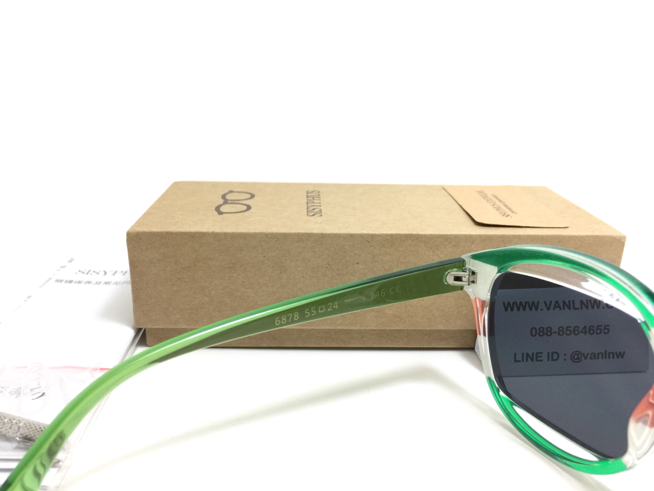 แว่นกันแดดวินเทจ Sisyphus Eyewear Vintage รุ่น 6878 <Mexico>