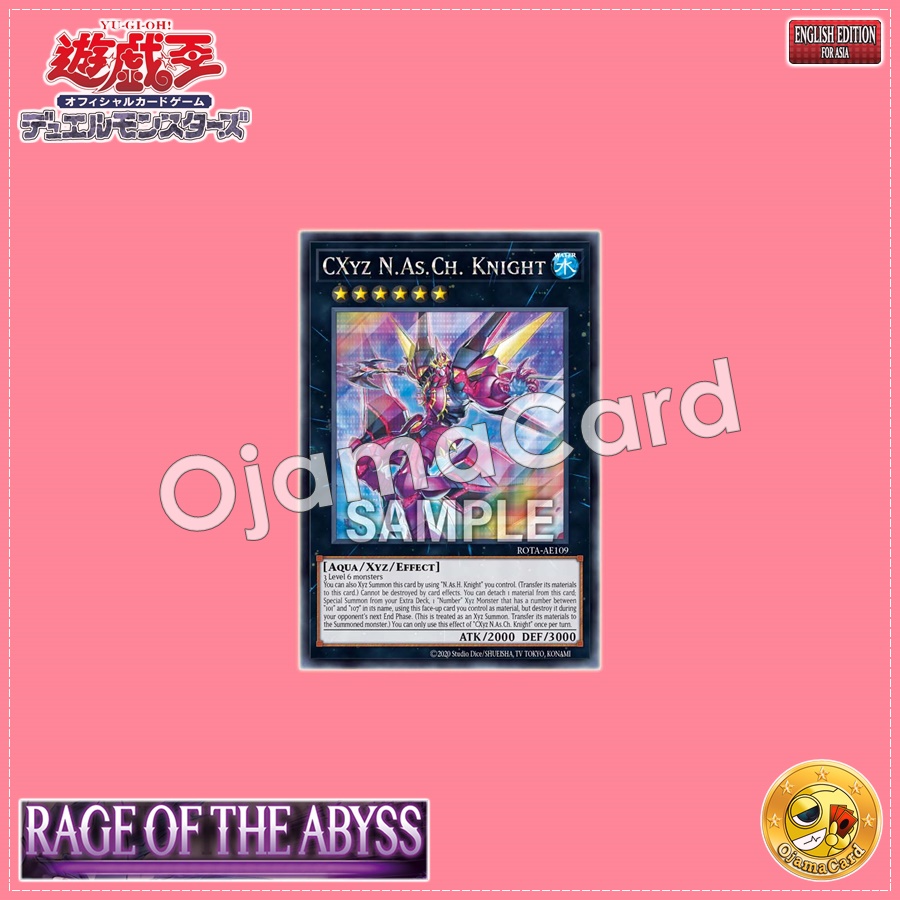 ROTA-AE109 : CXyz N.As.Ch. Knight / Chaos Xyz - Naphil Asylum Chaos Knight (Secret Rare)