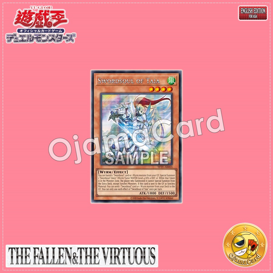 TFTV-AE055 : Swordsoul of Taia / Xiangjian Master - Taia (Secret Rare)