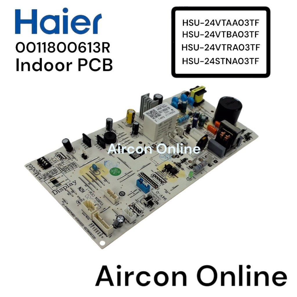 INDOOR PCB แอร์ HAIER รหัส 0011800613R ของแท้ ใหม่ มือ 1