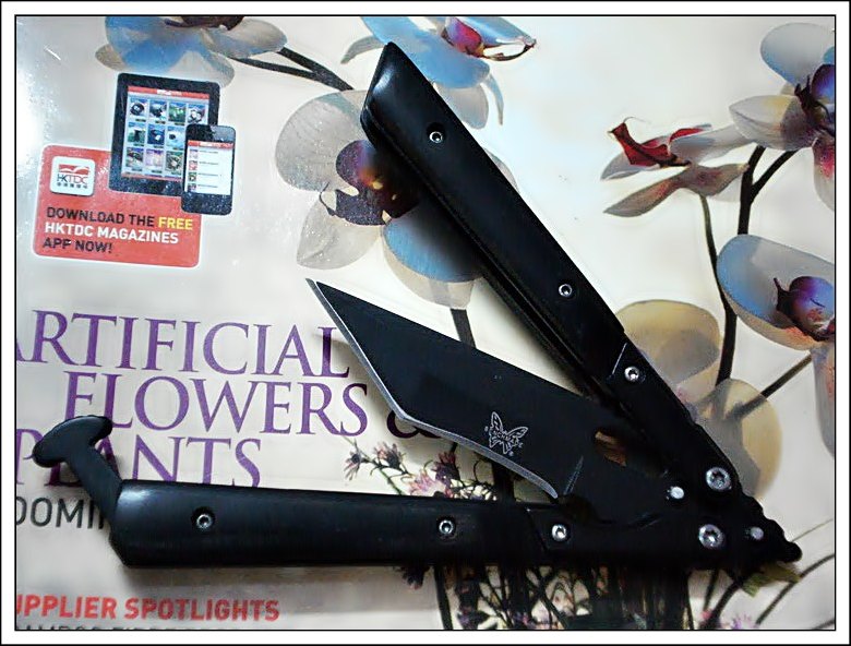 มีดBalisong TKBS 113S0019 Black Butterfly
