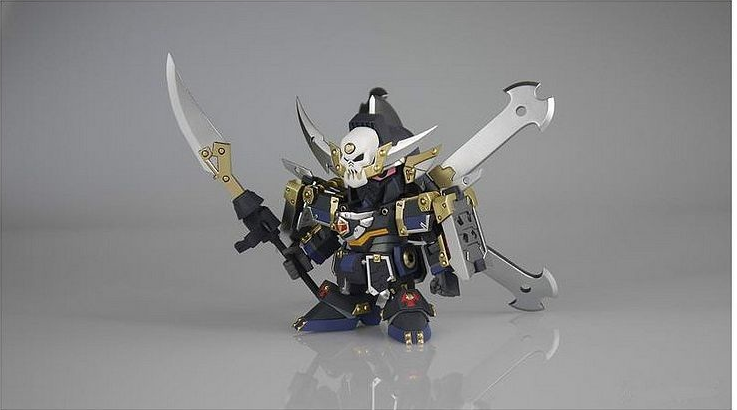 Non Scale BB Musha Crossbone Gundam Blue Ver.