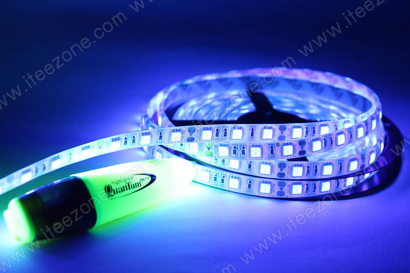 LED Strip เส้น ม้วน 5 เมตร Black light UV (กันน้ำ IP65)