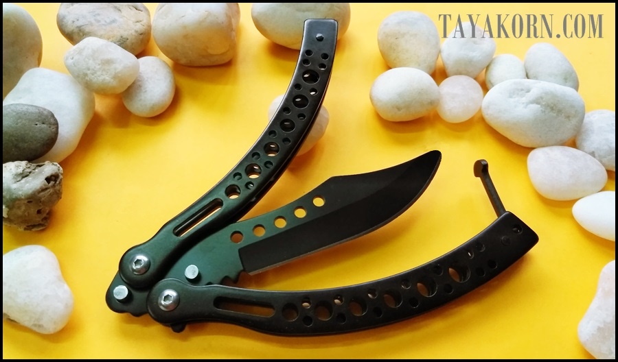 มีดซ้อมควงบาลิซอง เอสเอสโก SS Go Balisong Trainer Knife TKBS-S8TR