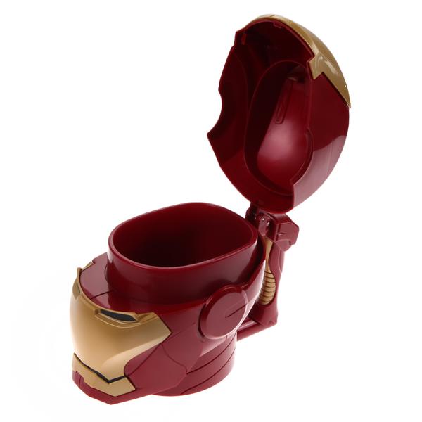 Iron Man 3D Helmet plastic cup (Black Eye)