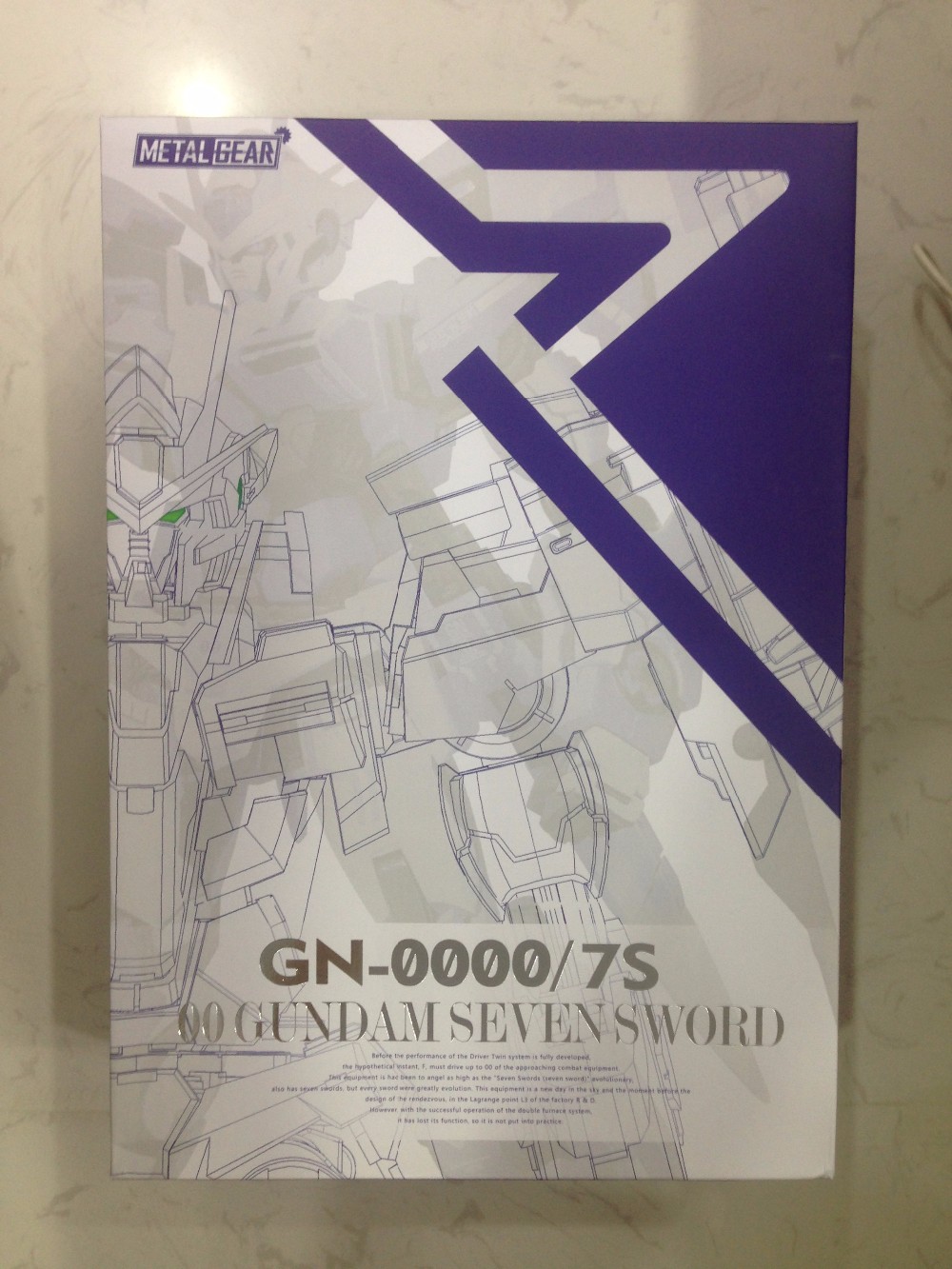 Metal Build 1/100 Seven Sword GN-0000/7S 00 Gundam [Metal Gear]