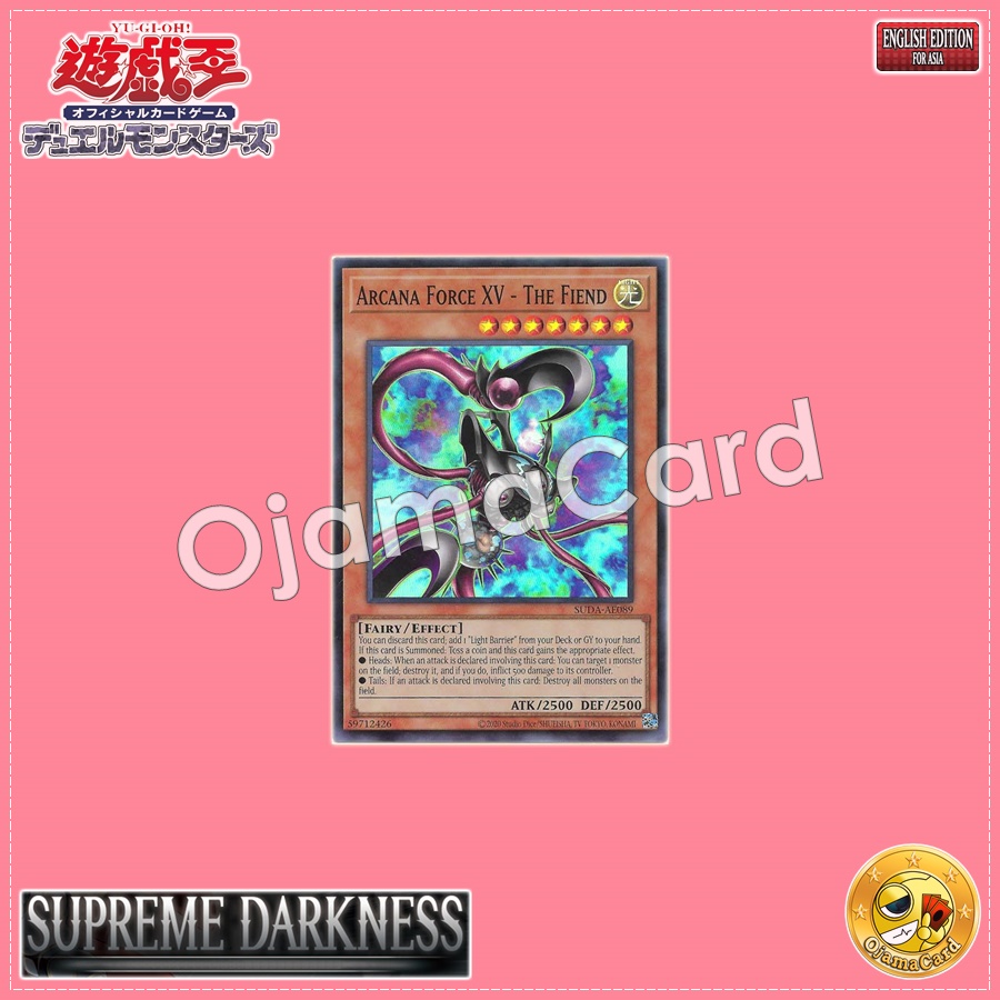 SUDA-AE089 : Arcana Force XV - The Fiend / Arcana Force XV - The Devil (Super Rare)