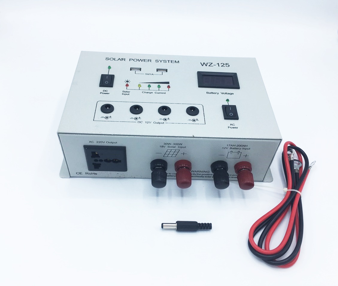 อินเวอร์เตอร์ ชนิด Pure sine 12V 220V 550W รุ่น WZ - 125