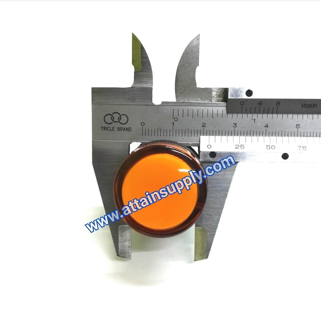 หลอดหน้าปัดหัวตัด22MM.-380V/สีเหลือง